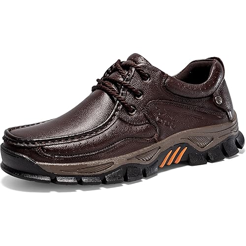 Men's Fashion Sneakers Loafers Vintage Classical Genuine Leather Handmade Boot Daily Business Casual Work Office Driving Shoes