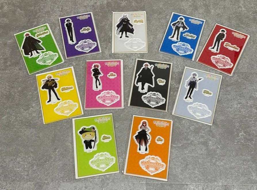 Amazon.co.jp: カラフルピーチアクリルスタンド全11種 VDNJCAID