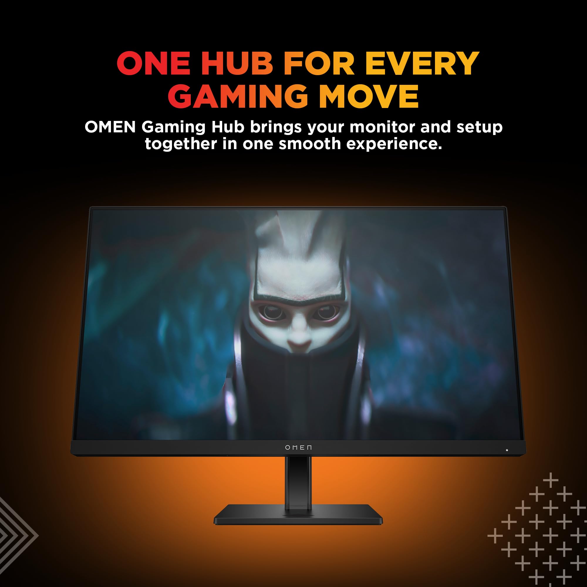 HP OMEN Gaming Monitor, 23.8 inch(60.5 cm) FHD, 165Hz, 3-Sided