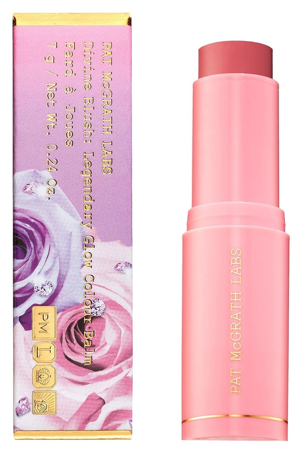 PAT McGRATH LABS Divine Cream Blush: Legendary Glow Colour Balm - Divine Rose (soft rose) 0.24 oz / 7 g