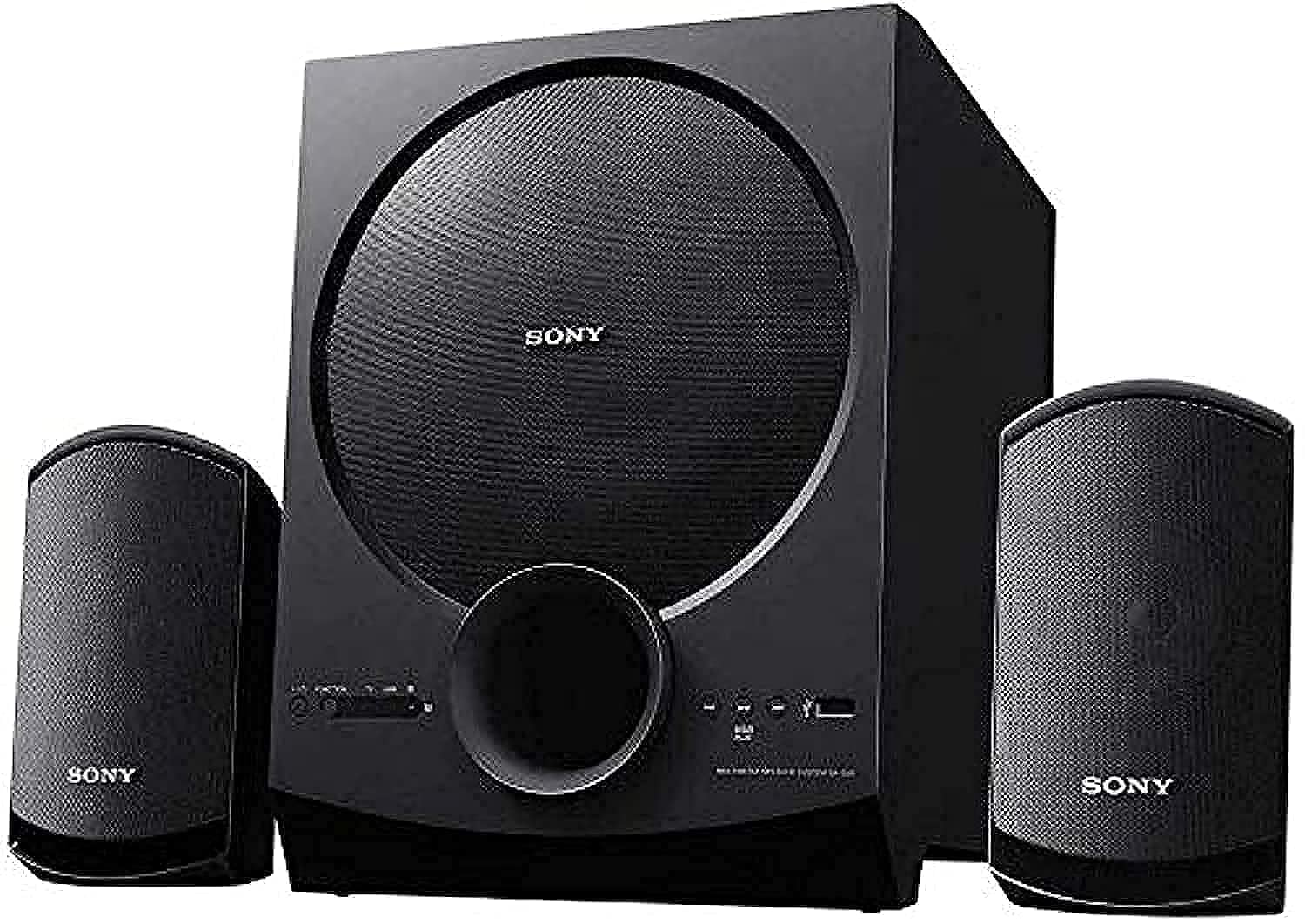 Sony SA-D20 2.1ch Home Theatre Satellite Speakers with Bluetooth USB NFC Compatible Big Size SubWoofer -