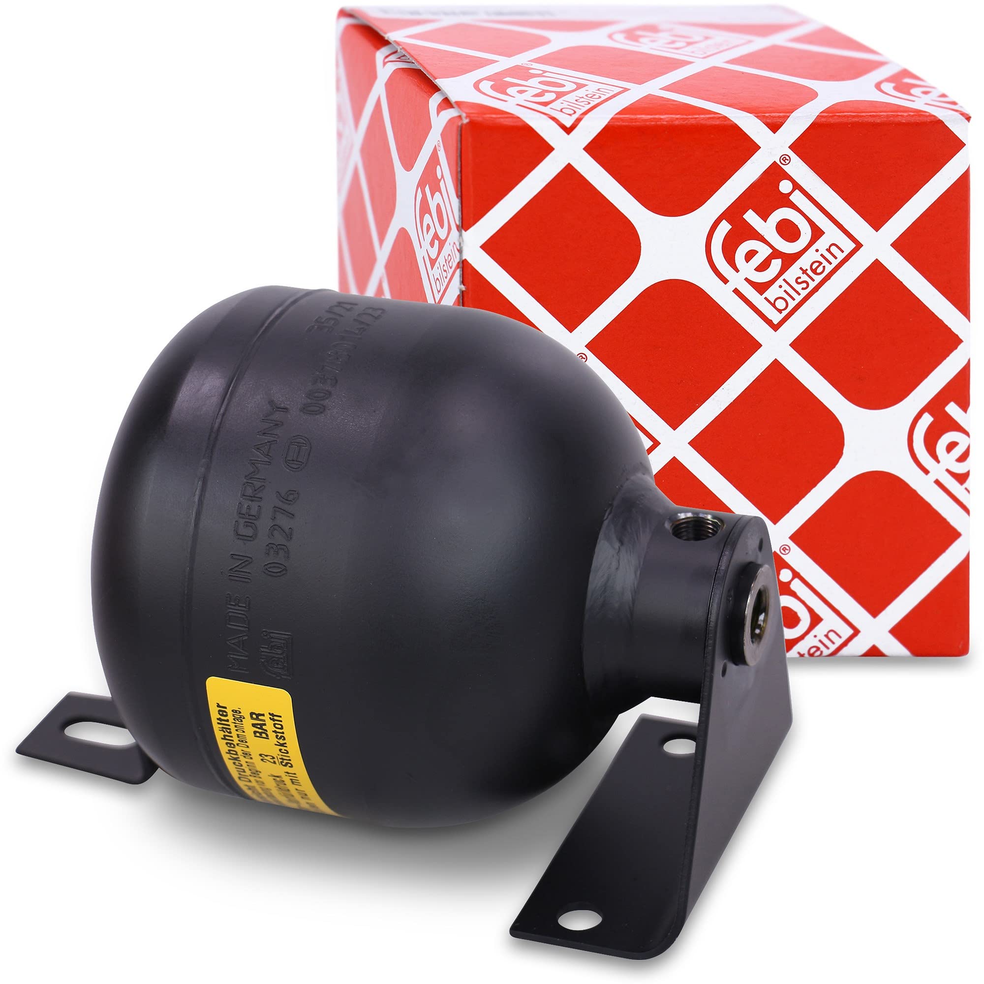 febi bilstein 03276 Hydrospeicher für Fahrzeuge mit Niveauregulierung, 0,5 l