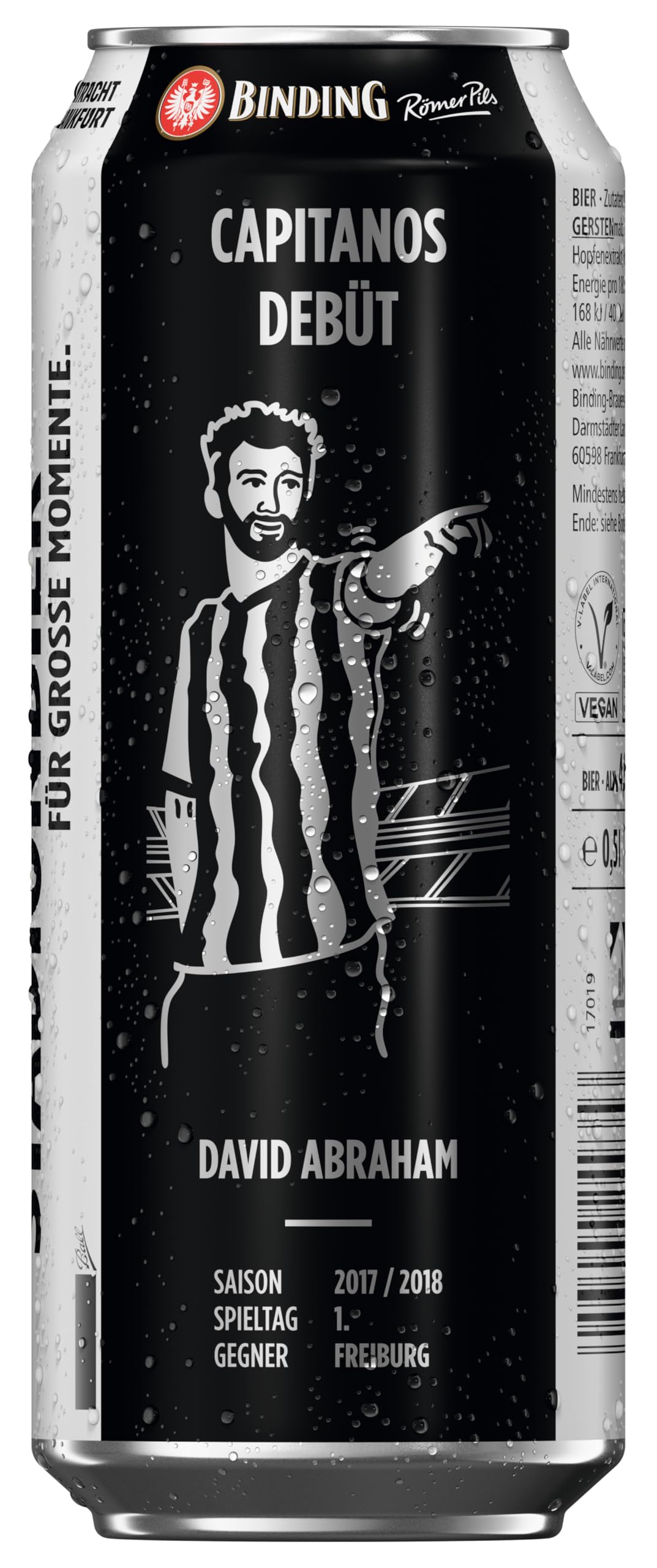Binding Römer Pils Edition Eintracht Frankfurt, Einweg 24x0,50 L Dose