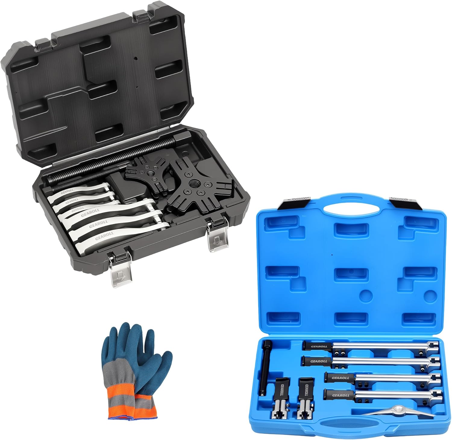 Gear Puller Set, 3" and 7" Puller Kit&3 in 1 Gear Puller Set