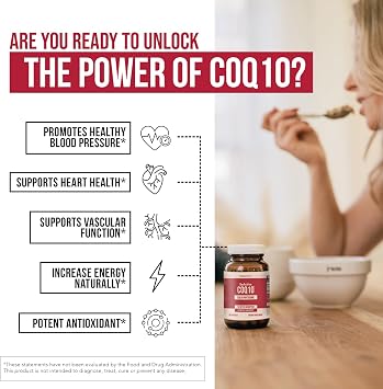 SoActive CoQ10 250 mg: CoQ10 Phytosome with up to 9X Higher Absorption - Proven Cellular Delivery - Supports Cellular Energy Production (60 Capsules)
