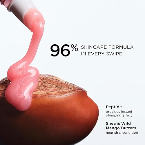 Miniatura 5 de Clarins Lip Perfector  Peptide Plumping and Hydrating Lip Gloss  Instant Shine With Sheer, Shimmer Finish Non-Sticky Texture with Vanilla Scent