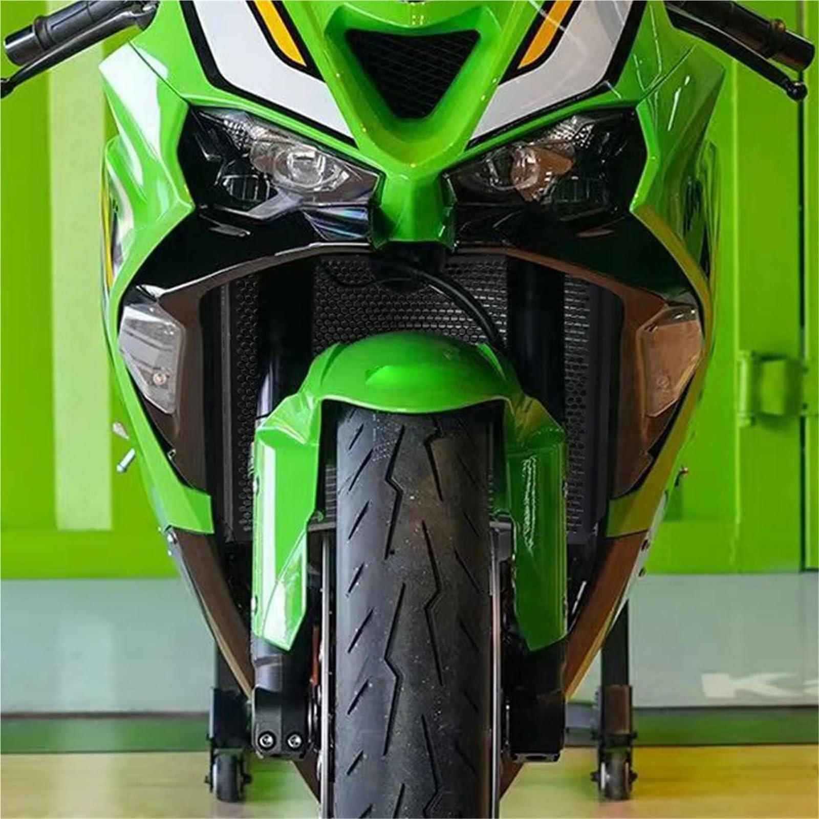 Grille Radiateur Moto Accessoires moto pour Kawasaki ZX-6R 2024-2026, grille de protection radiateur