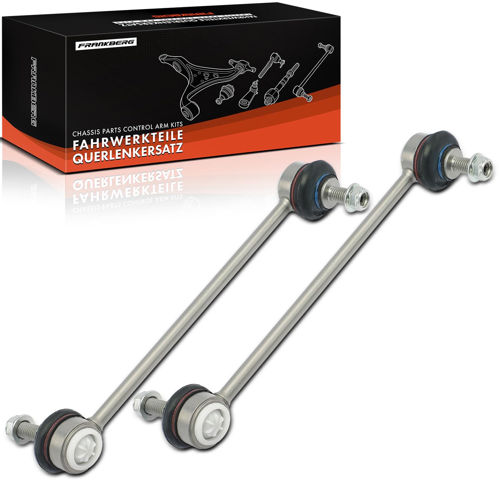 Frankberg 2x Koppelstange Kompatibel mit Freelander 2 L359 Freelander 2 Van L359 Rang.e Rove.r Evoque L538 Rang.e Rove.r Evoque Van L538 Hintenachse Links Rechts Replace# LR002876