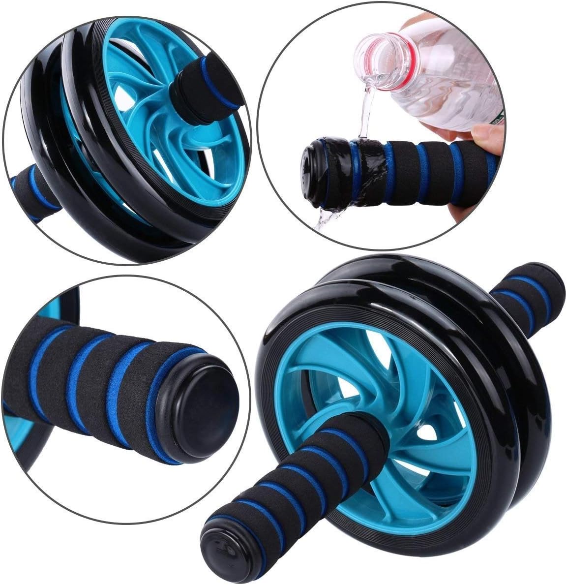 Abdominal Muscle Wheel, Roller Wheel Abdominal Exercise for Home Gym Fitness Equipment