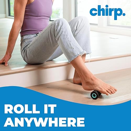Miniatura 6 de Chirp Wheel XR - Rodillo de masaje para pies, masaje específico para fascitis plantar y fatiga de pies, alivio del dolor de arco y recuperación