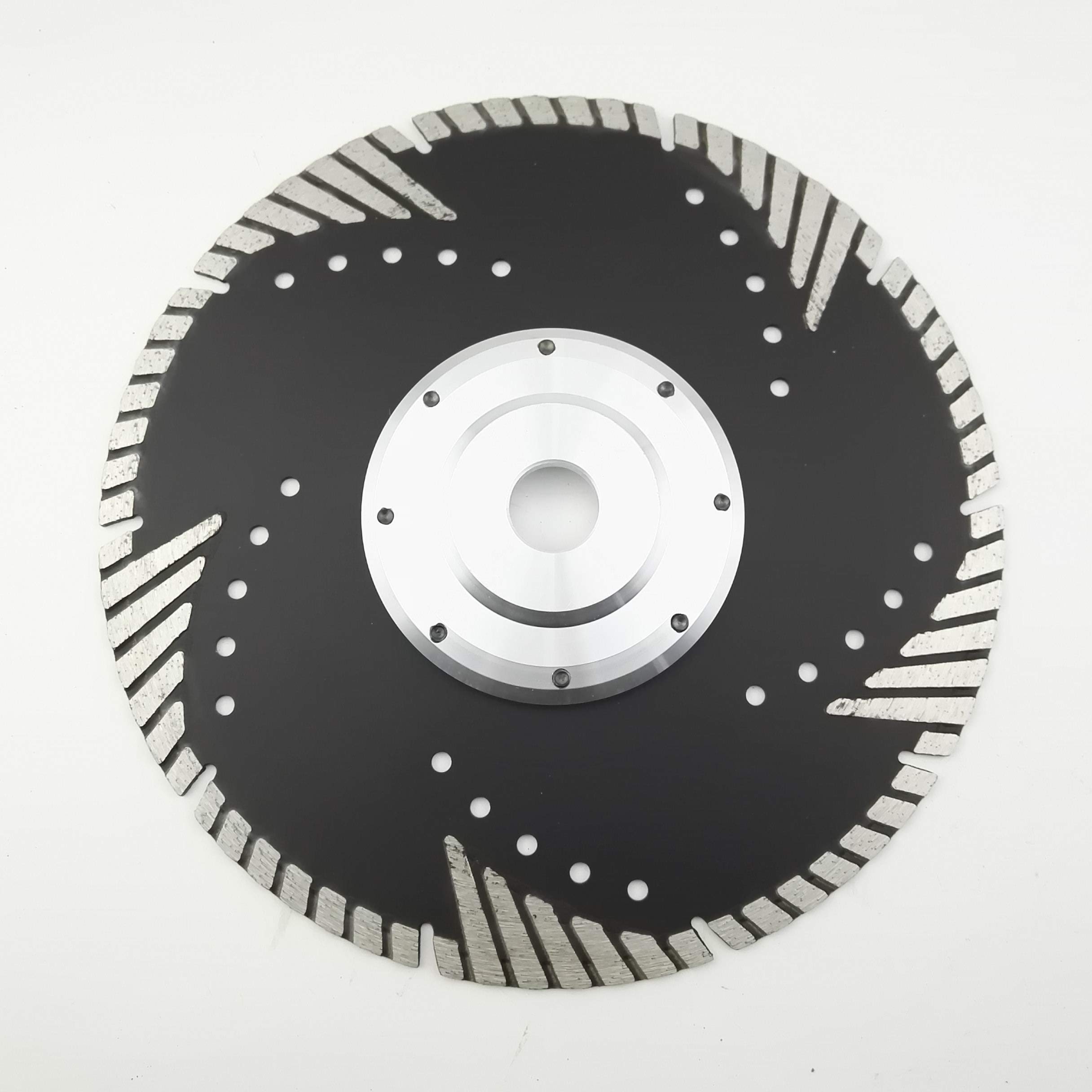 SHDIATOOL Disco de Corte de Diamante 230 x 22,23mm Hoja de Sierra con Turbo Slant Protection Dientes para Ladrillo Azulejos Cerámica Mármol Granito