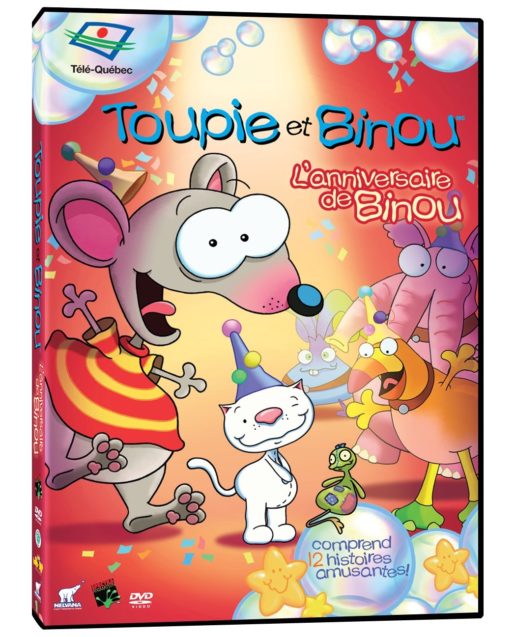Toupie et Binou L’anniversaire de Binou / Binoo’s Birthday [DVD]