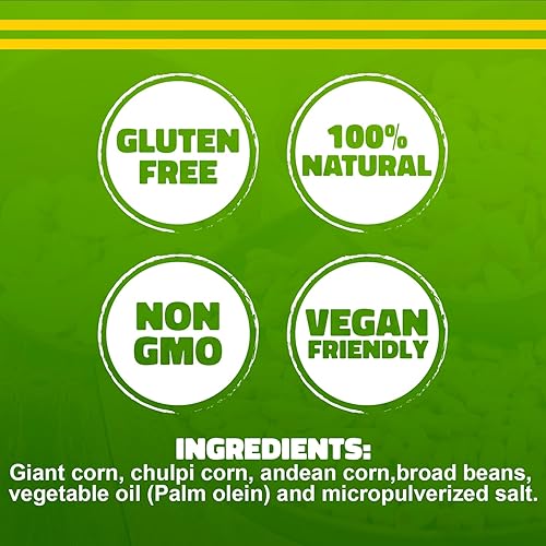 Miniatura 8 de Tradiciones Andinas Mezcla Andina Crujiente Salada 4.59 oz - Snack Mix Andino Peruano, Maiz Cancha, Maiz Gigante, Chulpi Frito, Habas Snacks,