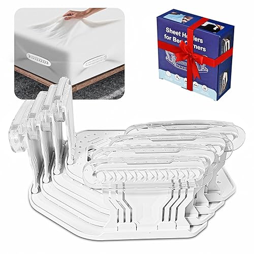 4 Pcs Non-Slip Bed Sheet Holders