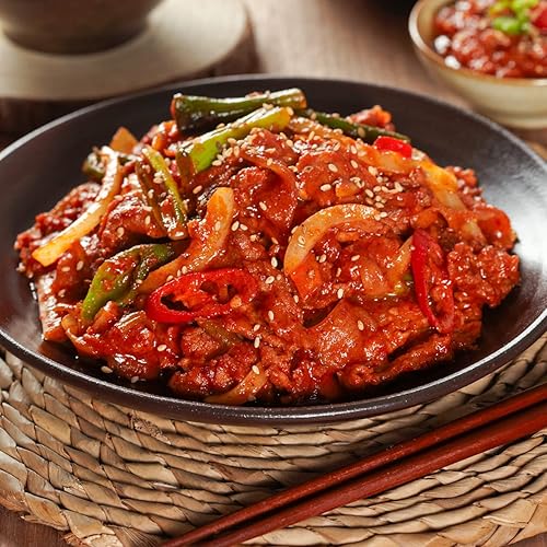 Vista 26 de Wang Galbi Marinade, simple y fácil de cocinar, salado, dulce y ahumado, salsa barbacoa coreana, adobo Kalbi, 16.93 onzas