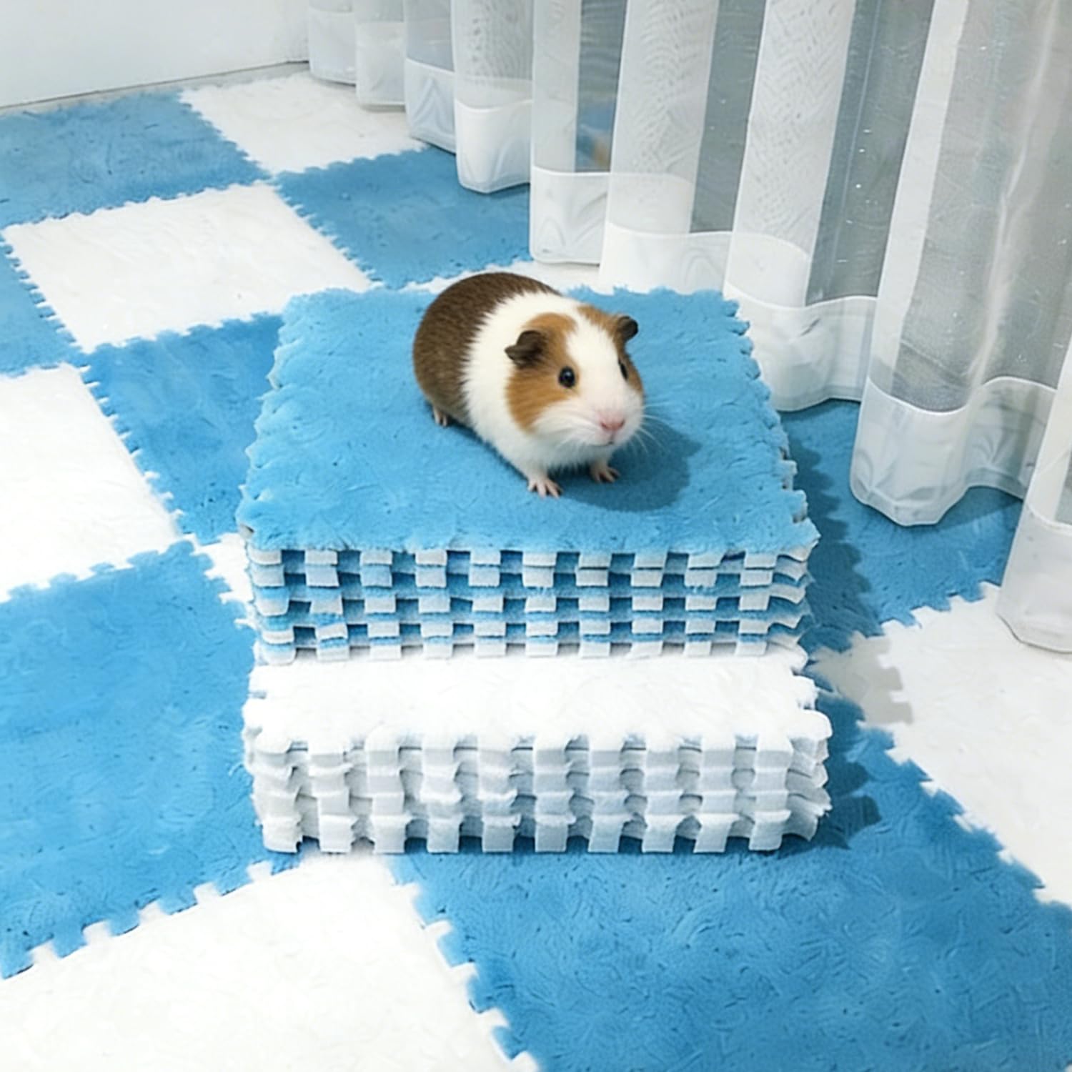 bangminda 10 Stück Meerschweinchenunterlage Weiche warme Kan