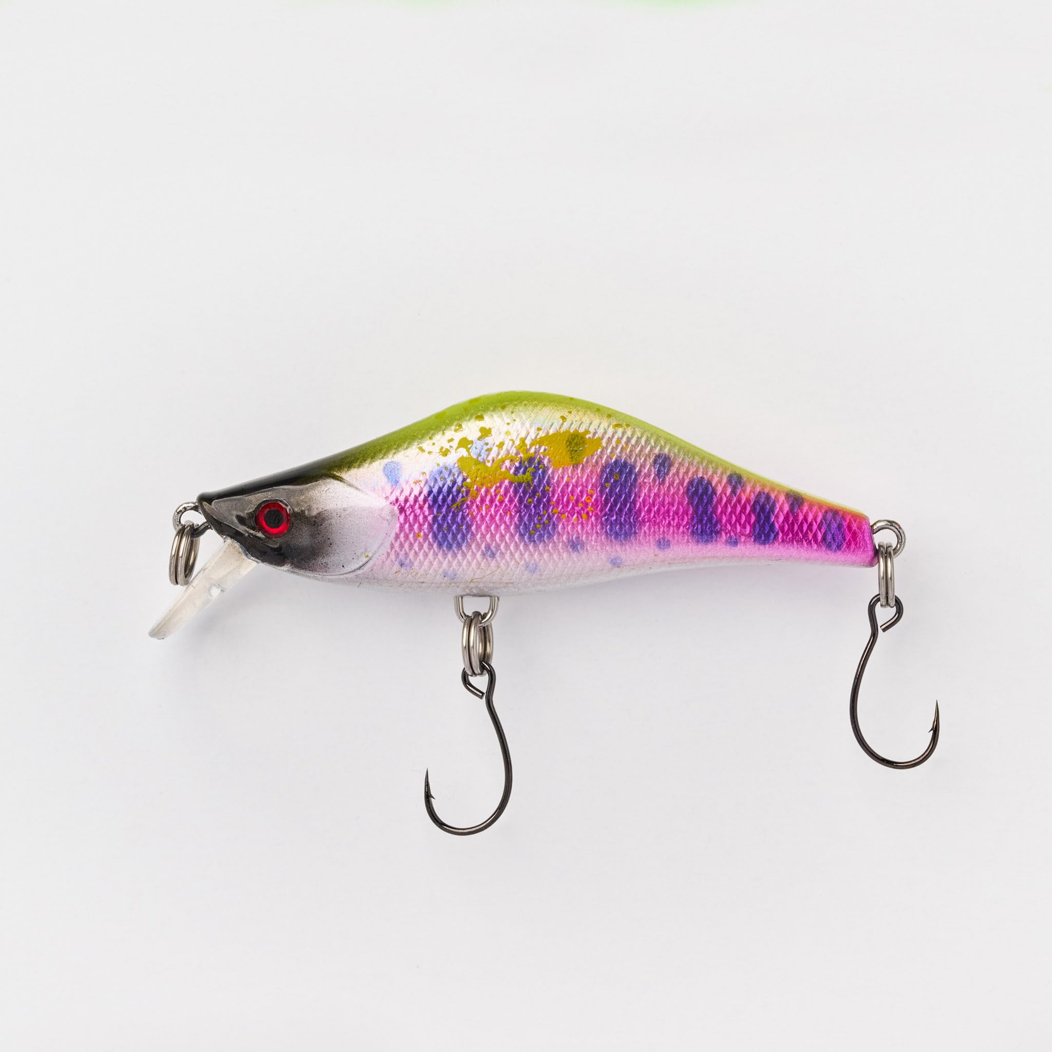 Wounded Wobbler Essentials 4er-Pack – Ultraleichter Wobble Minnow Crankbait Angelköder (55 mm & 50 mm) – Wounded Series – Einzelhaken – Forelle, Barsch & Panfish Köder