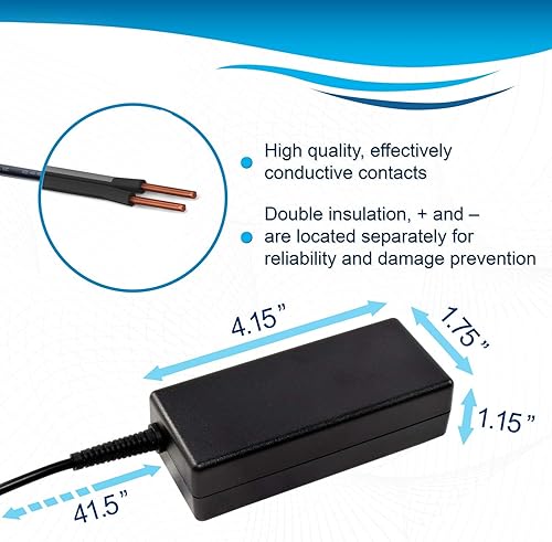 Miniatura 7 de HQRP Adaptador de CA de 19 V compatible con JBL Xtreme, Xtreme 2 portátil inalámbrico Bluetooth altavoz adaptador de cable adaptador de cable