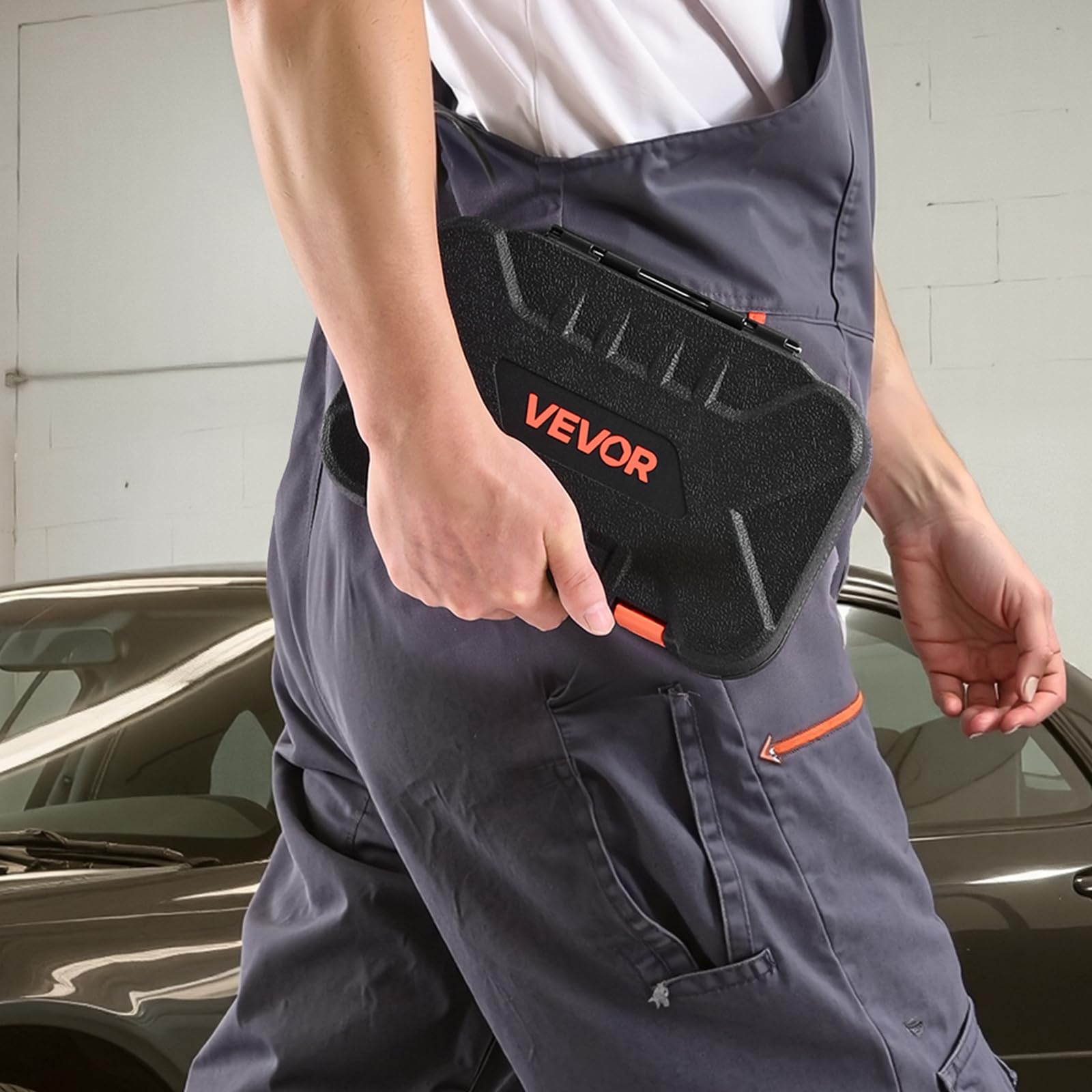 VEVOR Juego de Llaves de Vaso 70 uds, con Llaves de Trinquete, Accionamiento 6,4 mm, SAE y Métricas, con Puntas y Accesorios, Estuche de Almacenamiento, Acero de Aleación CR-V, 257 x 172 x 57 mm
