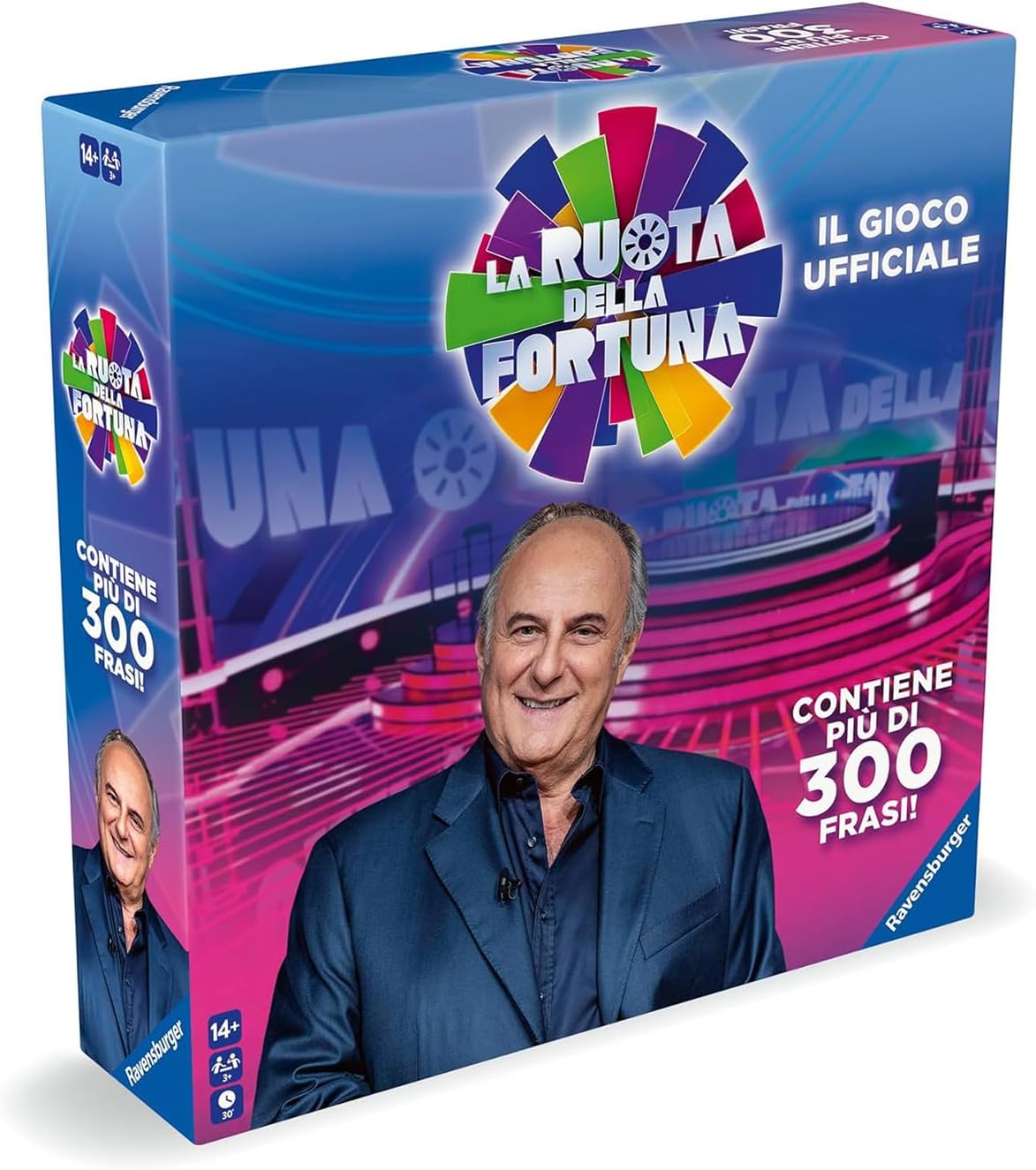 Ravensburger - The Wheel of Fortune | Board Games for Adults | Gerry Scotti | Funny Board Games + 14 Years | Board Game | 3+ Players