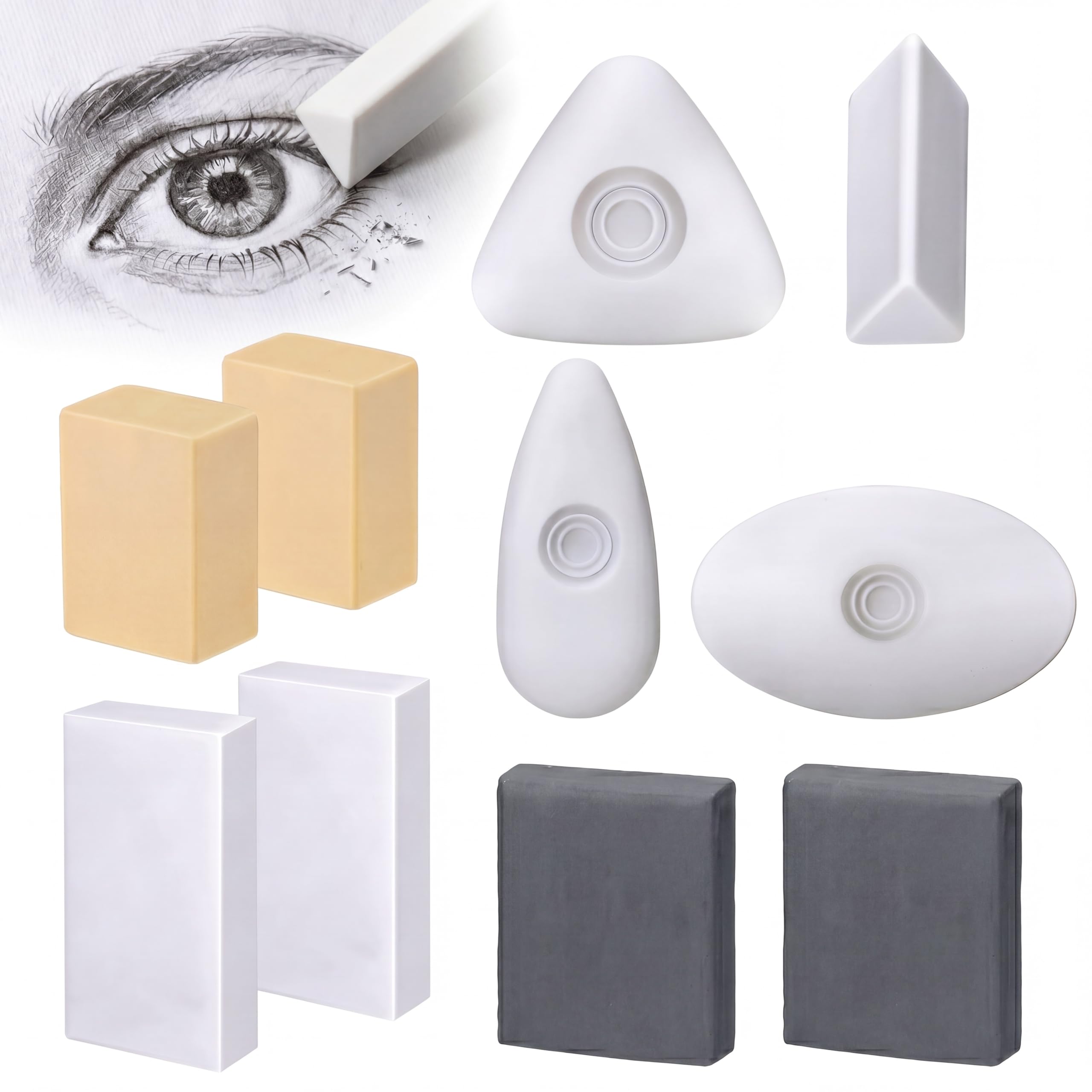 Outus Kneaded Eraser Set - Artist Drawing Tools -1 Outus Kneaded Eraser Set - Artist Drawing Tools -1