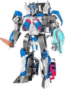 Metal Earth Premium Series Transformers Optimus Prime 3D Metal Model Kit Fascinations