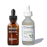 Offernova Rapid Radiance Duo - Organic Rosehip Seed Oil - Hyaluronic Acid Serum - Rosa Mosqueta y Acido Hialurónico