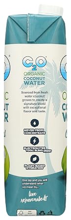 C2O, Water Coconut Organic, 33.8 Fl Oz