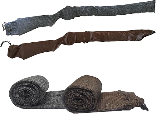 Miniatura 7 de Thick Gun Socks, Elastic Stretch Gun Sock for Guns with Scopes, Wide Gun Sock Covers for Shotguns, Rifles, Shotguns, 52"x4" Silicone Treated and