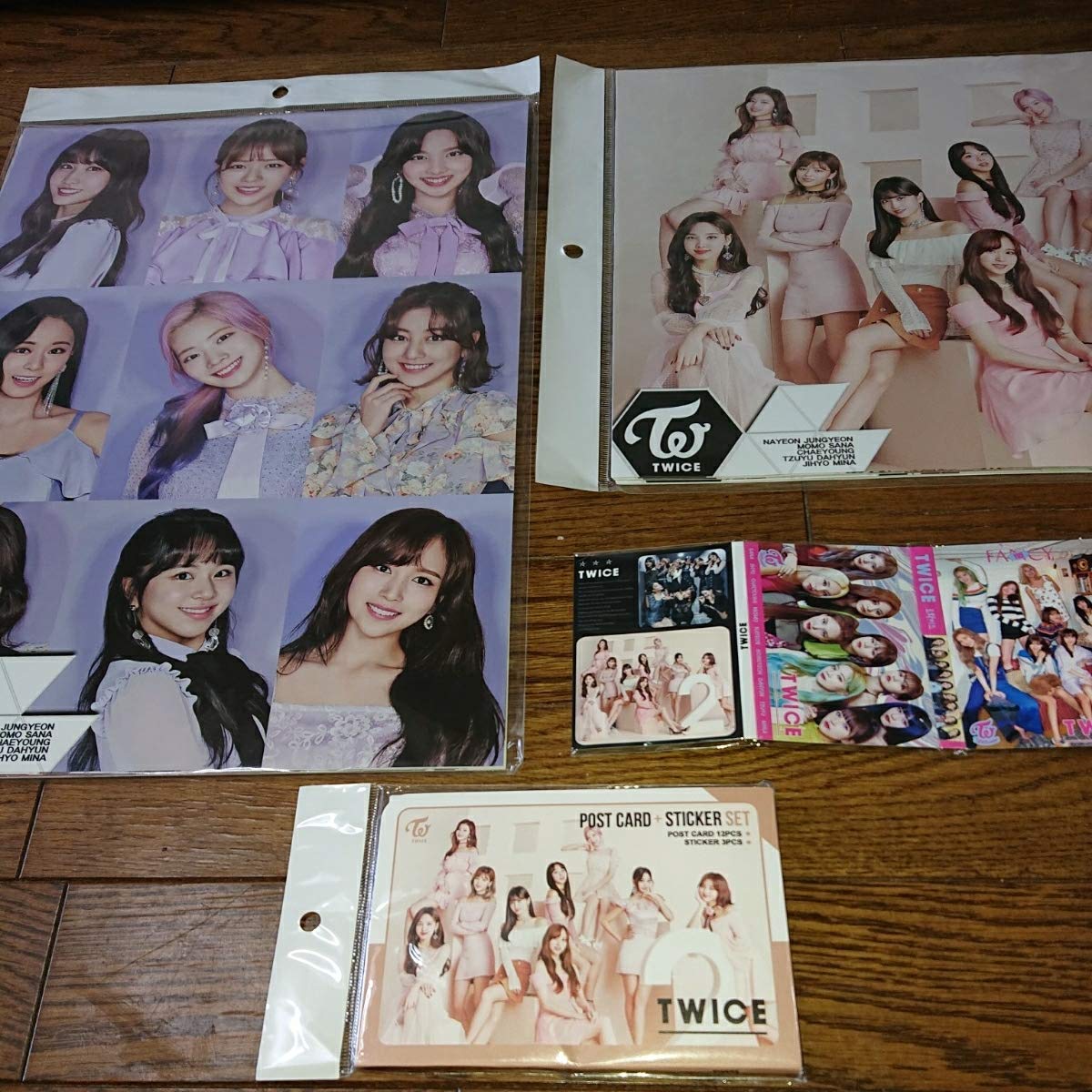 Amazon.co.jp: TWICE 色々 韓国製 K-POP アイドル ポスター カード  