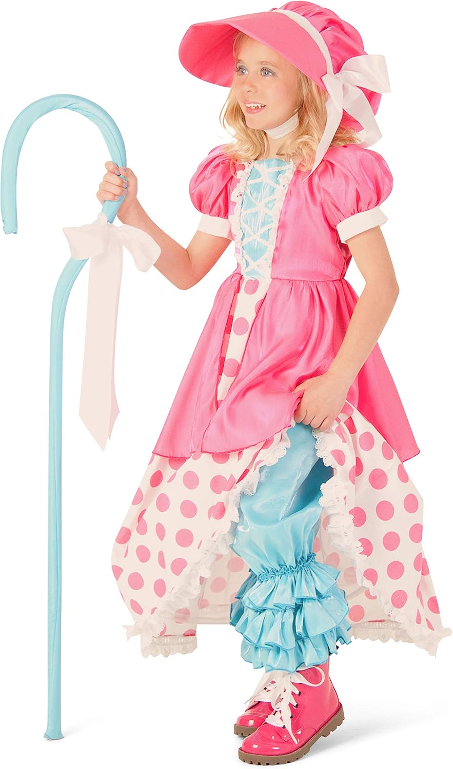 Princess Paradise girls Polka Dot Bo Peep Costume