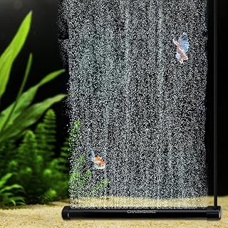 Aquarium Bubble Strip, Curtain Wall Aquarium Air Stone Kit Nano Air Bubble(25cm)
