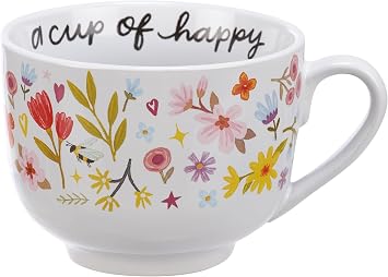 Primitives by Kathy Stoneware Latte Mug