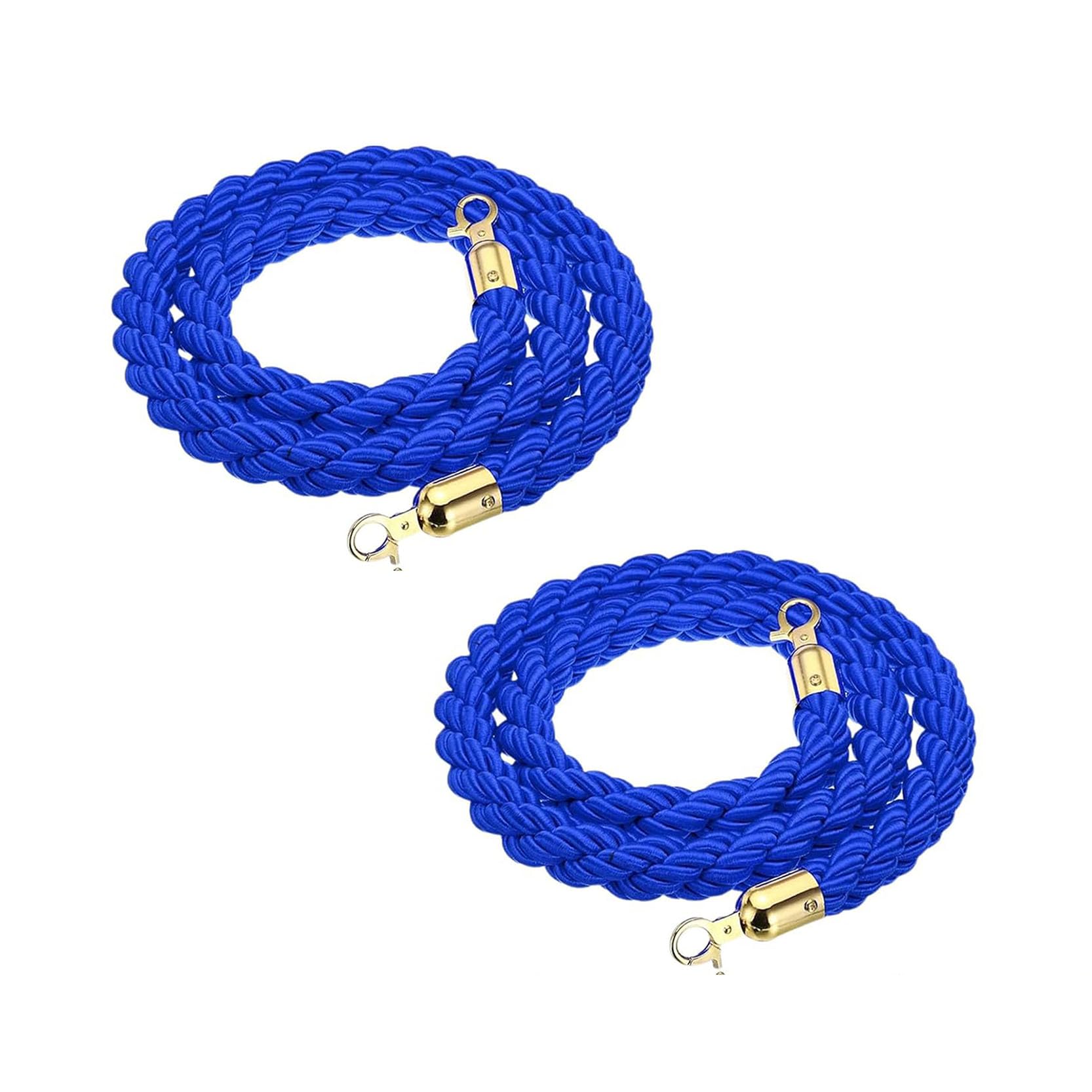 Generico Reti di carico, Rete di Sicurezza per carichi Pesanti, Corda di Iuta, Protezione Bambini, Corda per Bambini, Confezione da 2, Corde di Canapa Intrecciate da 1,5 m con Ganci per la Gestione d