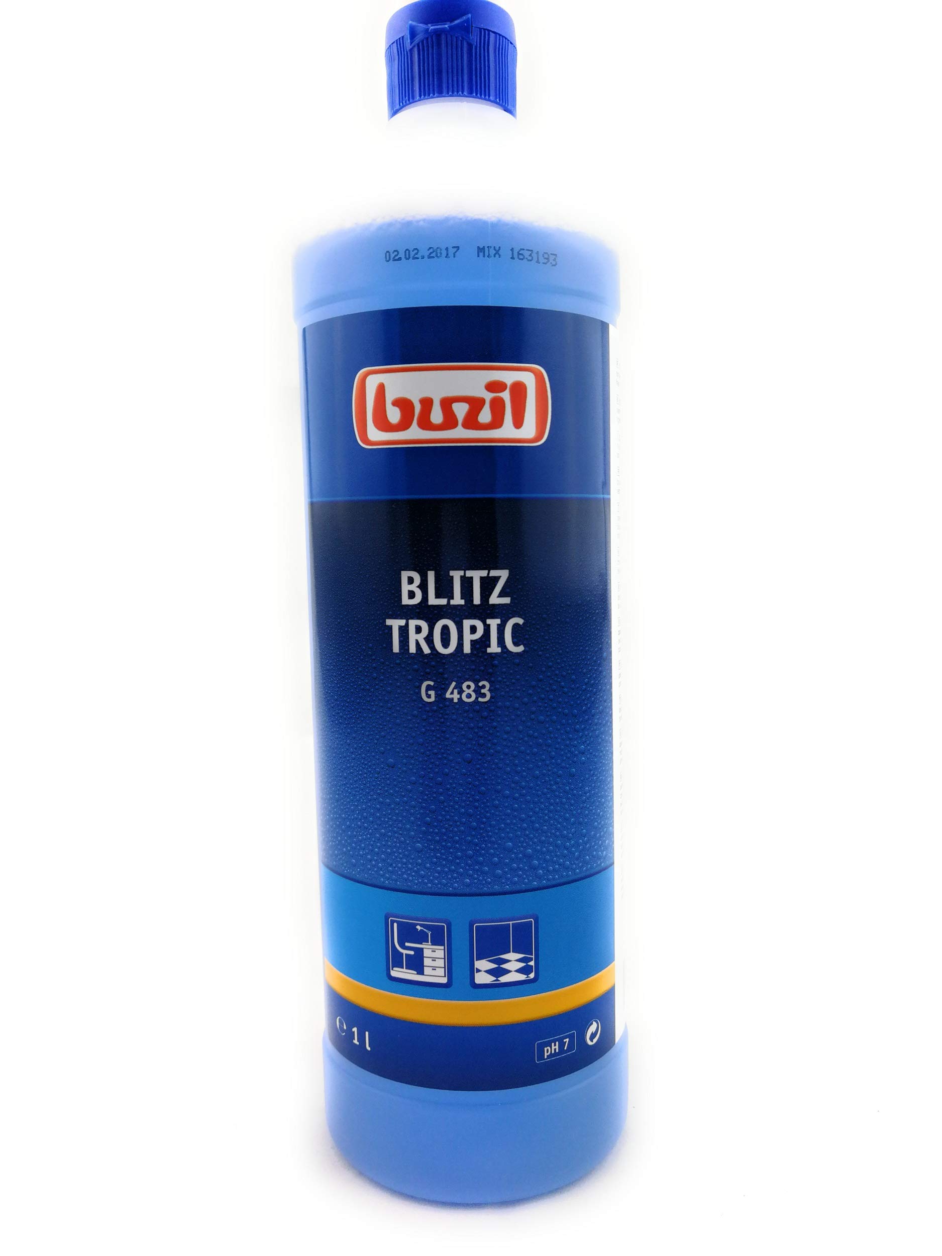 Buzil G 483 Blitz-Tropic Allesreiniger (1 L) ab 3,36 € (August 2026) | Vergleiche 8 Angebote auf Buzil G 483 Blitz-Tropic Allesreiniger (1 L) ab 3,36 € (August 2026) | Vergleiche 8 Angebote auf