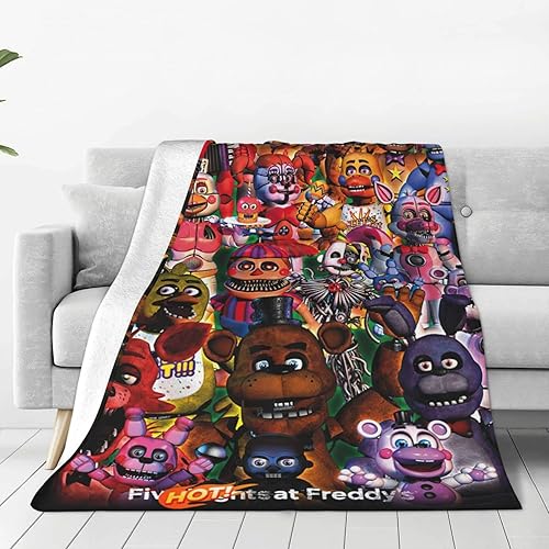 Vorus Manta de franela con impresión 3D de anime, unisex, manta de felpa súper suave para ropa de cama y sofá D-50 x 40 pulgadas disponible en Yaxa Peru
