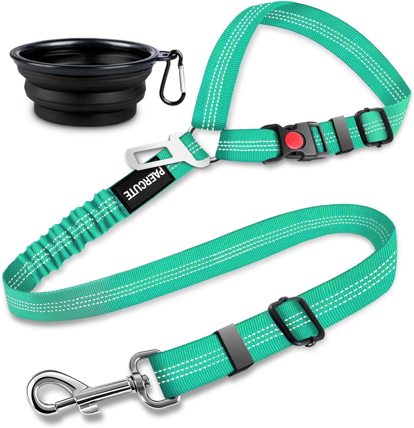 Adjustable 2-Piece Dog Seatbelt Set for Safe Travel & Restraint Adjustable 2-Piece Dog Seatbelt Set for Safe Travel & Restraint