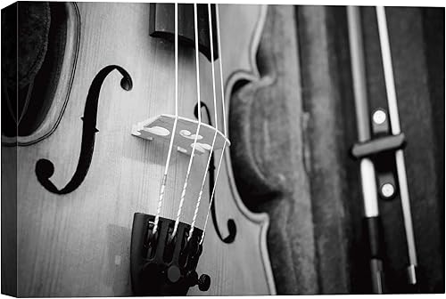 Miniatura 33 de SIGNWIN Lienzo decorativo para pared, reproductor de cintas de casete retro Boombox en naranja, rosa, verde y azul, ilustraciones sonoras, arte pop