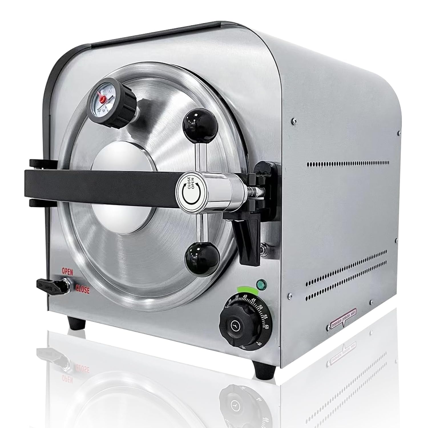 14L Autoclave Sterilizers Lab Autoclave Machine,110V 900W Sterilizer Autoclave for Tools,Stainless Steel Steam Sterilizer,High Temperature Sterilizer Machine for Esthetician