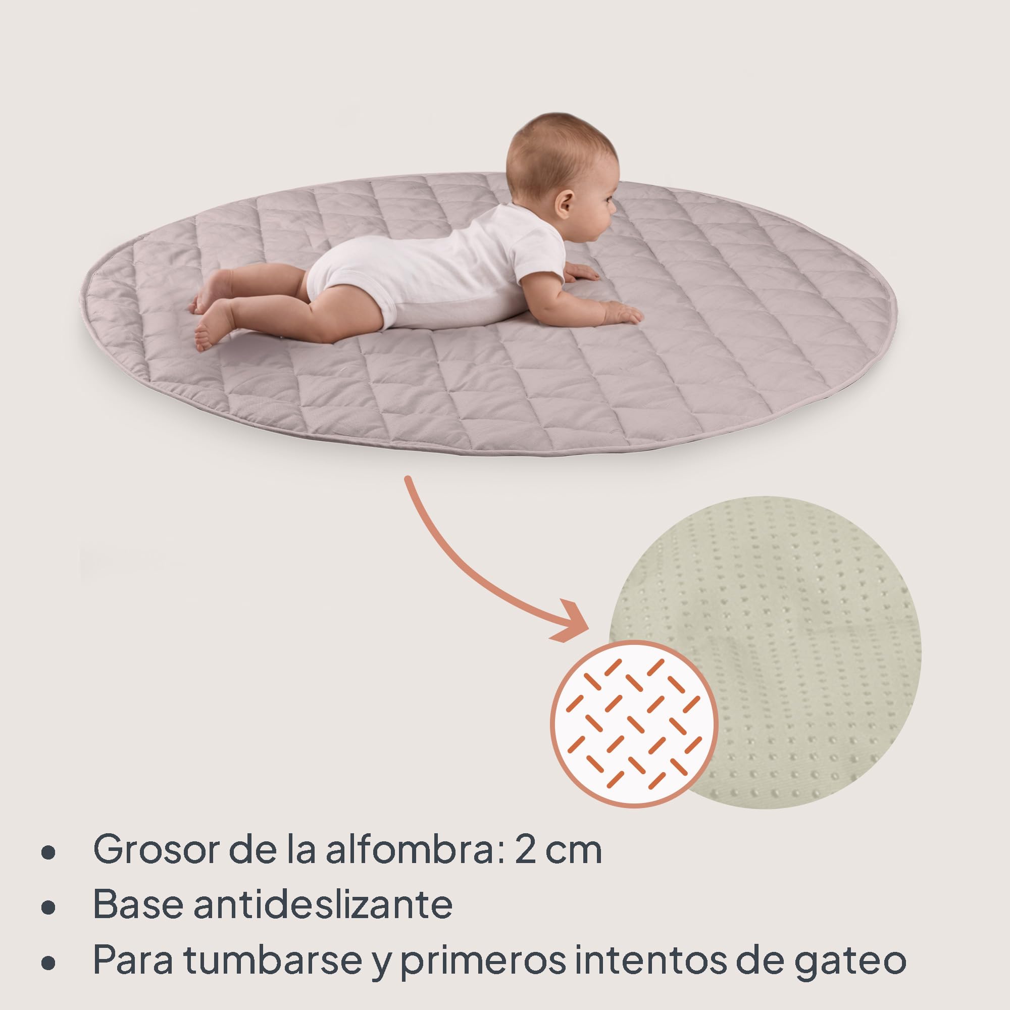 Lionelo Anis Set Manta de Actividades Bebé con Gimnasio de Madera, Baby Gym Montessori con Juguetes Desmontables, Alfombra de Algodón Antideslizante 2 cm, Plegable