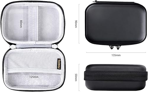 Miniatura 3 de Carcasa rígida a prueba de golpes para cámara digital compatible con Canon Powershot SX720 SX730 SX620 HS G9X Panasonic Lumix DMC ZS50 ZS70 ZS60