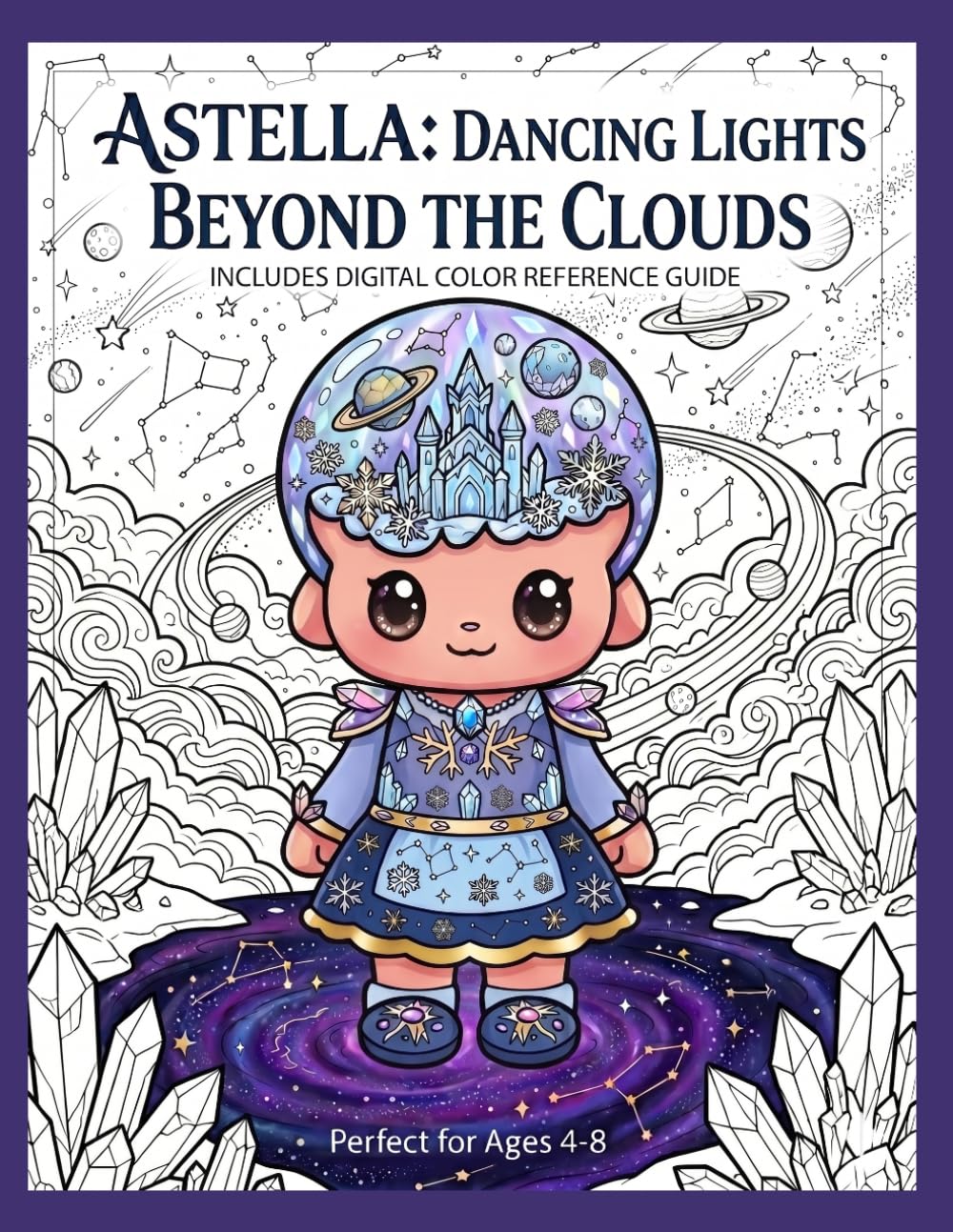 Astella's Stardust Glacier: Dancing Lights Beyond the Clouds