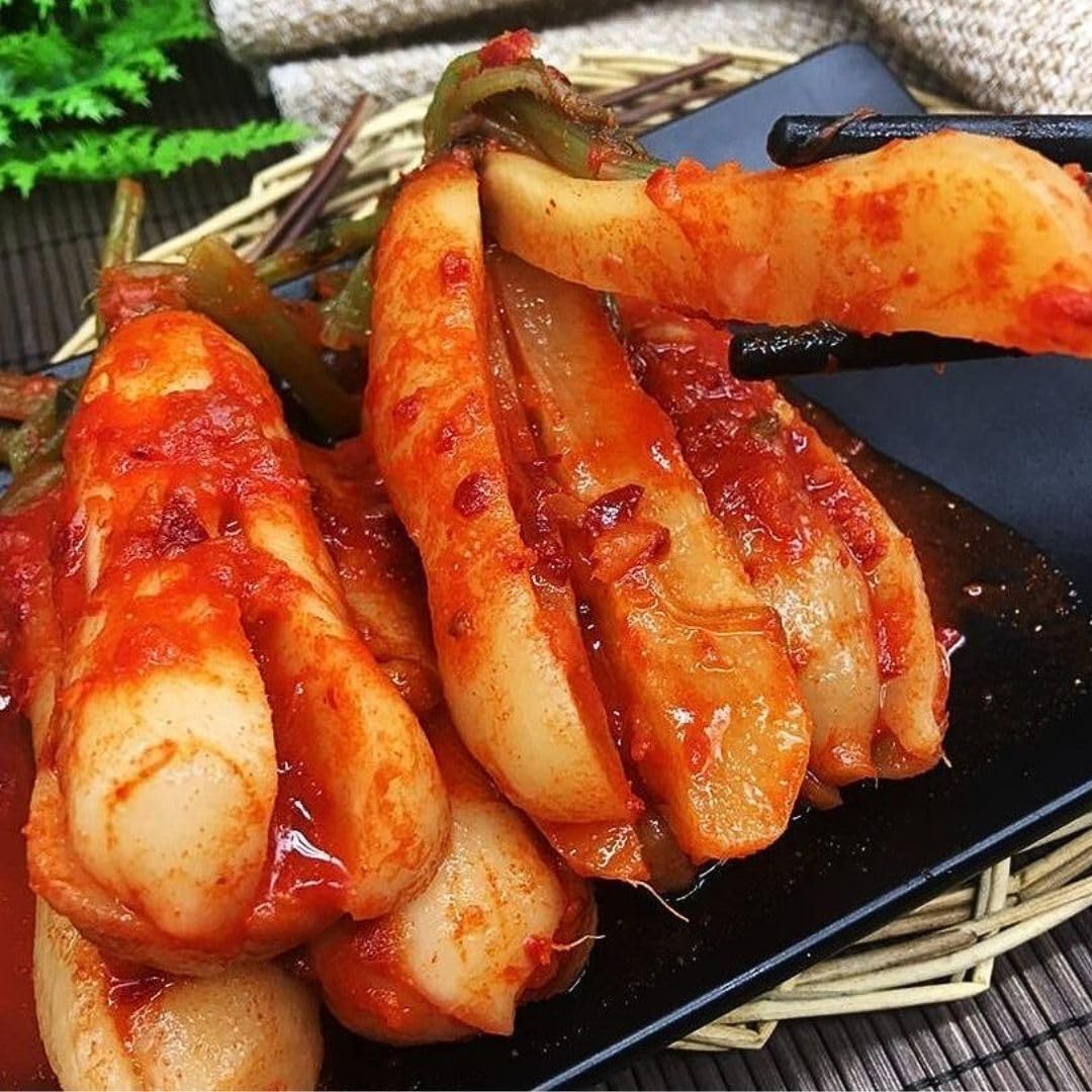 Jongga Kimchi Fresco De Rábano Picante 500g