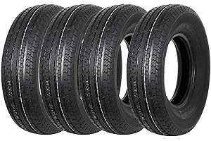 Durun Set of Four ST225/75R15 Radial Trailer Tires