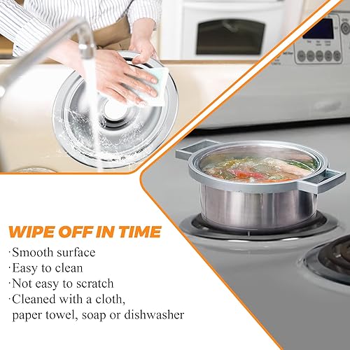 Miniatura 3 de 316048413 316048414 Range Kit de bandeja de goteo de Blutoget, compatible con quemador eléctrico Frigidaire Ken-more con ranuras de bloqueo, incluye