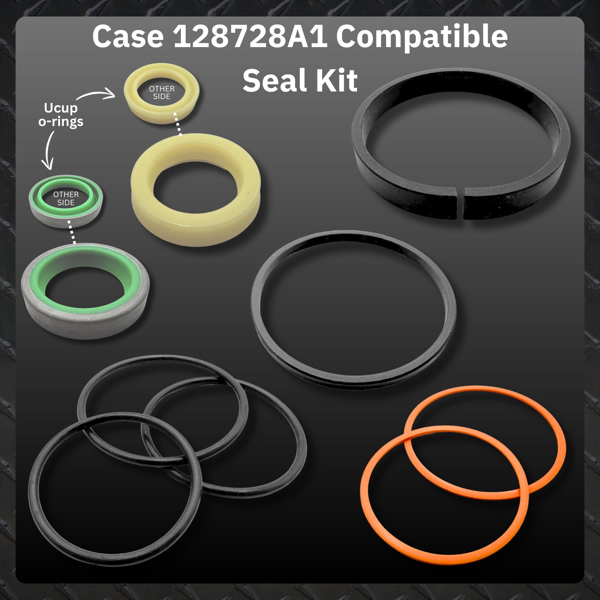 1.3.4.5.7.8.13.14.17。さしみ Kit King - Compatible with Case 128728A1 Aftermarket
