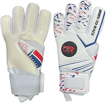 Goalkeeper Gloves, Strong Grip for The Toughest Saves, with Finger Protection & 4MM Latex to Give Splendid Protection to Prevent Injuries New