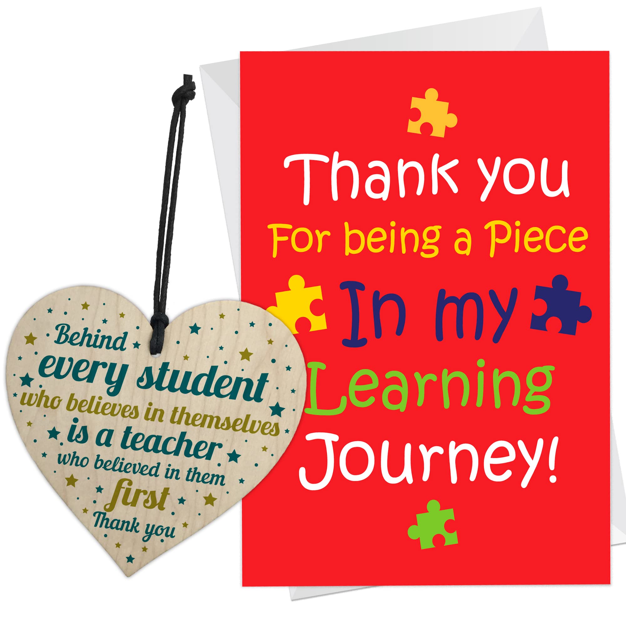 RED OCEAN Appreciate Gifts For Teacher | Thank You Card For Teacher | Thank You Gift | Leaving Teacher Gifts