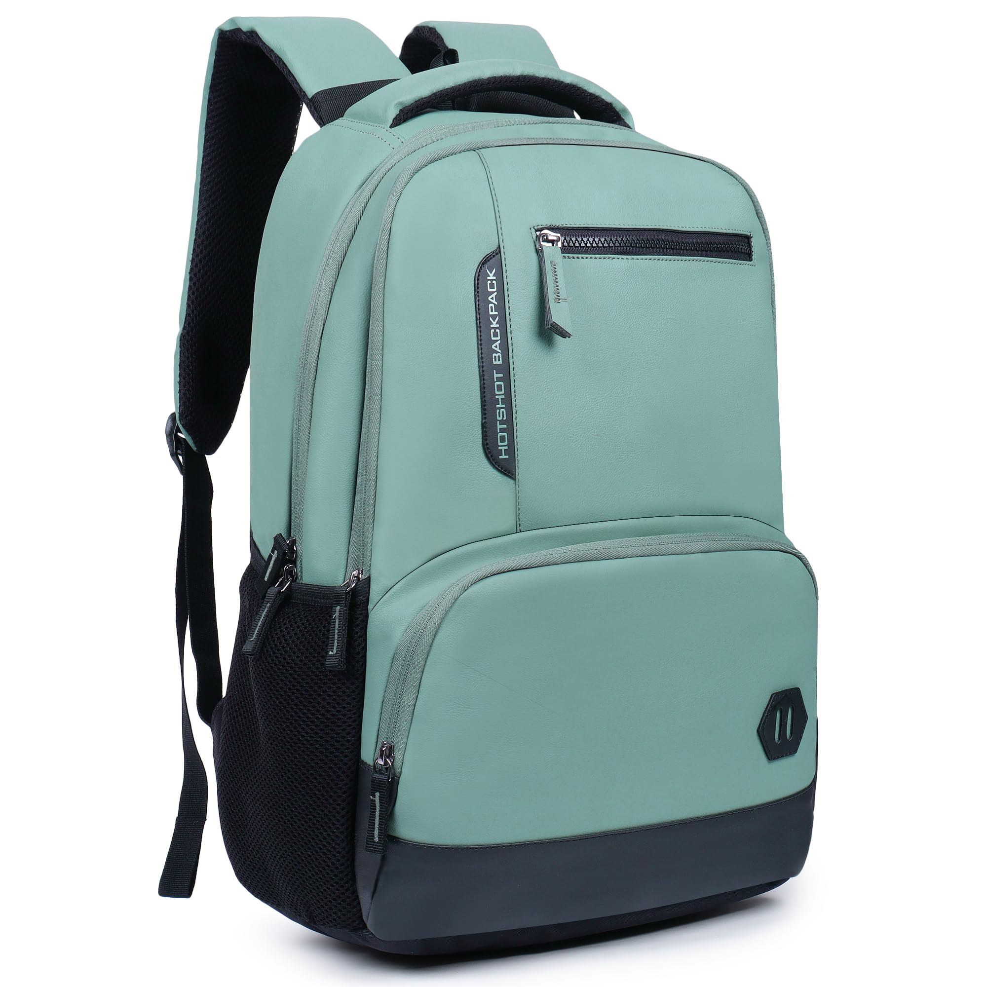 hot shot Large 32 L Laptop Backpack HOTSHOT BAGS VINTAGE FAUX LEATHER|LAPTOP BAG|MEN & WOMEN|OFFICE BACKPACK|COLLEGE BACKPACK-picture-15