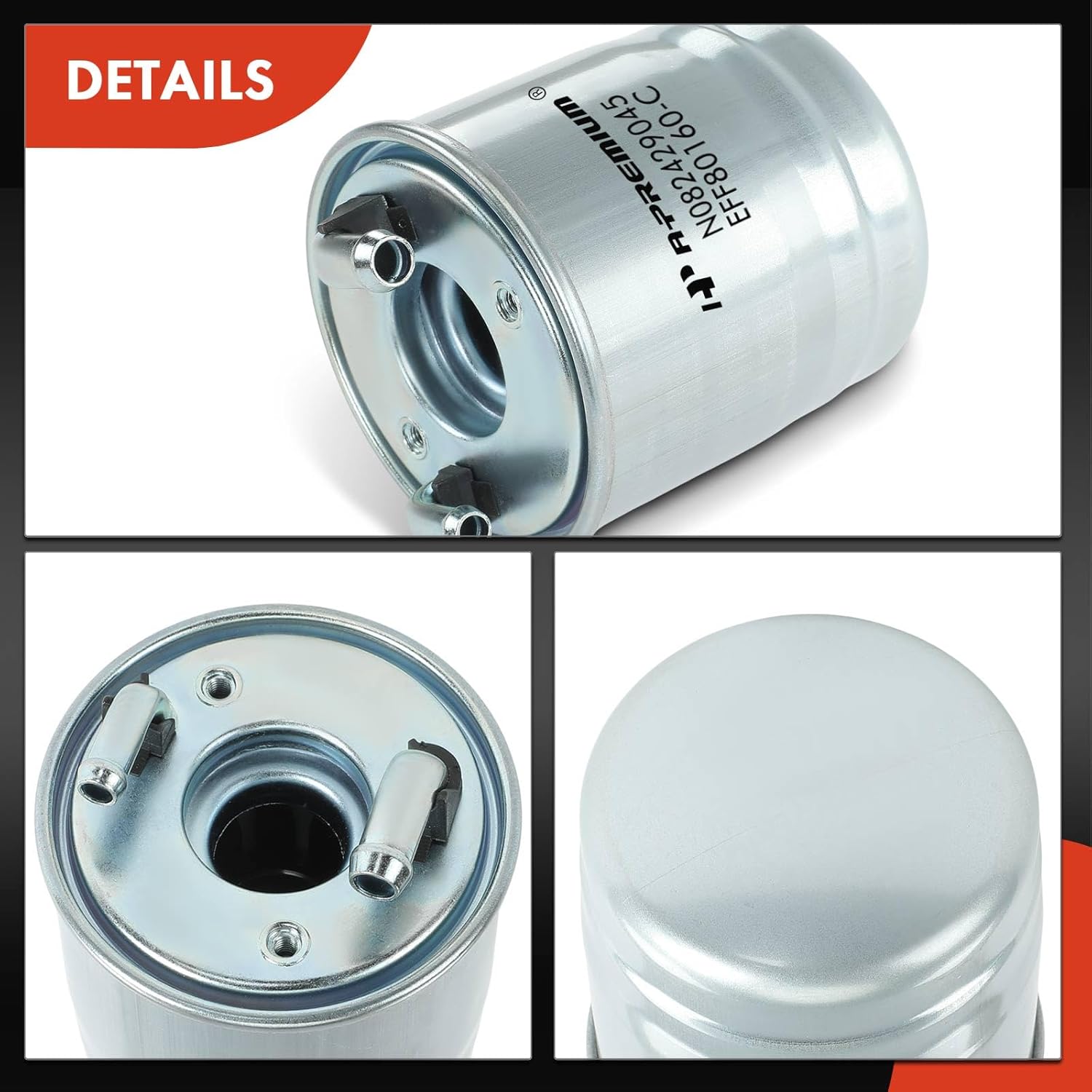 A-Premium Fuel Filter Compatible with Mercedes-Benz E250 2014-2016, E320 2007-2009, E350 2011-2013, GLK250, ML320, ML350, Sprinter 2500 3500, GL320, GL350, R320, R350 & Freightliner Sprinter 2500